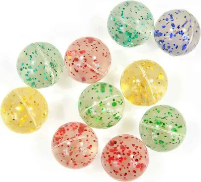 Produktbild von Kögler Bouncerz 10 x Flummi Bälle im Netz Springball Gummiball Dropsball 25 mm