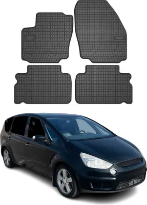 Immagine prodotto di 2006-2010 Ford S-Max tappetini in gomma nera 4 pz