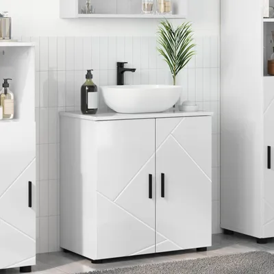 Productafbeelding van Maison Exclusive - Badkamerkast, hoogglans wit, 61 x 35 x 64 cm