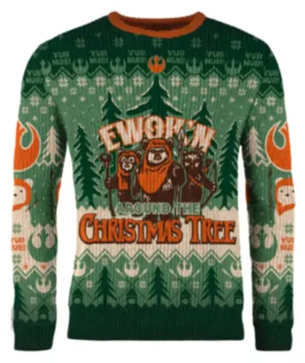 Zdjęcie produktu dla Świąteczny sweter Star Wars - Ewokin' Christmas Jumper (rozmiar L)