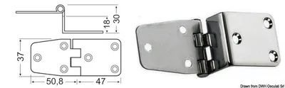 Immagine prodotto di Sporgenza di 2 mm Cerniere Osculati 38.441.84