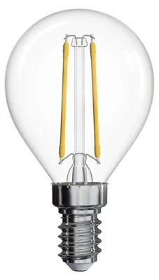 Productafbeelding van LED-lamp Emos Z74235 LED-filament minibollamp-2W-E14-warm wit