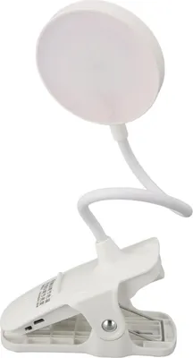 Obrázek produktu pro LED stolní lampa Flexibilní stolní lampa na husím krku 3 režimy nastavení jasu Svorka dobíjecí pro kolej Studijní kancelář