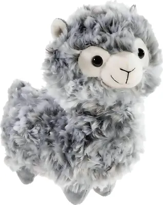 Produktbild von Heunec LAMA stehend zweifarbig grau Größe 18 cm