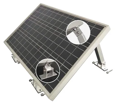 Produktbild von enjoy solar® Master Aluminium Halterung mit verstellbarem Neigungswinkel 10° -30° für Solarmodul, geeignet für alle Modulbreite, 0% MwSt.