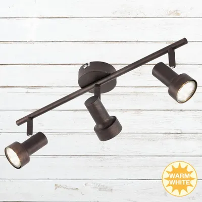 Produktbild von LED Spot Deckenleuchte, 48 cm, 9 W, Kupfer, Briloner Leuchten