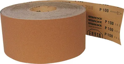 Produktbild von STARCKE Schwingschleifpapier breite  90 mm Korn  80 1Rolle=50 Meter