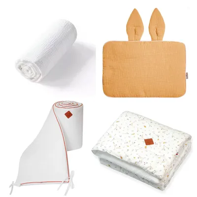 Produktbild von Set: Mein erstes Bett Sidonia - Naissance - Mehrfarbig | by SEVIRA KIDS
