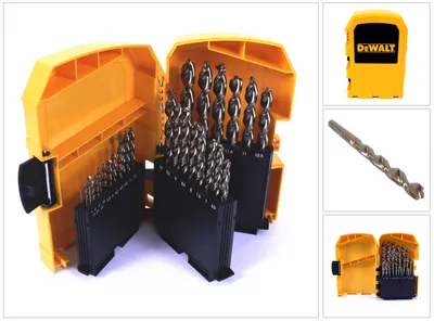 Produktbild von HSS-G Metallbohrer-Satz DT 7926, 29-teilig
