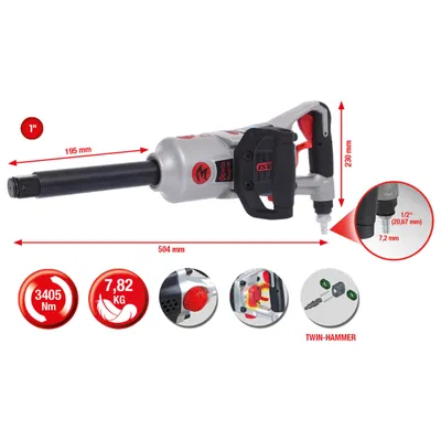 Produktbild von KS Tools 515.3280, 7,82 kg
