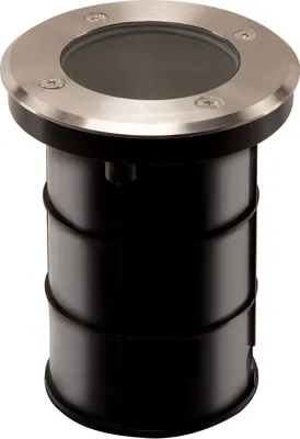 Produktbild von LED Bodeneinbaustrahler/ Edelstahl/ Gartenstrahler/ Bodenleuchte/ IP67/ GU10-230V/ Rund (Ohne Leuchtmittel)