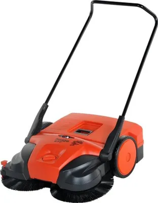 Zdjęcie produktu dla Haaga 677 Zamiatarka Elektryczna Akumulatorowa Ręczna Prowadzona Urządzenie Sprzątające Z Systemem Turbo 77Cm Premium  Autoryzowany Dealer Haaga