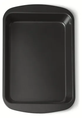 Imagen del producto de A. Molde rectangular antiadherente básico, apto para lavavajillas y horno, 33 cm x 22 cm