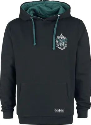 Produktbild von Harry Potter Kapuzenpullover Herren Slytherin schwarz S