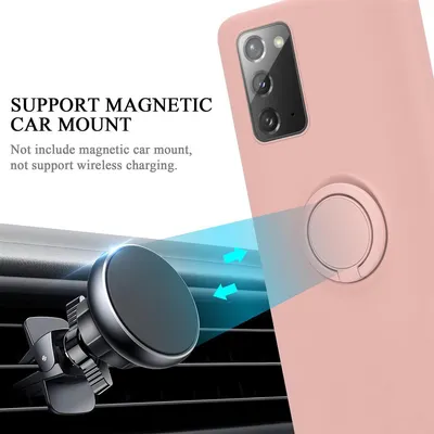Immagine prodotto di Custodia Cadorabo per Samsung Galaxy NOTE 20 custodia protettiva in rosa per telefono cellulare TPU Etui Case Cover
