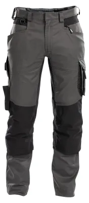 Produktbild von DASSY® Dynax Bundhose mit Stretch und Kniepolstertaschen, Farbe:anthrazitgrau/schwarz, Größe:63