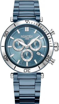 Zdjęcie produktu dla Roamer 994837 41 45 20 Zegarek męski Toscana Chronograph 43mm 5ATM