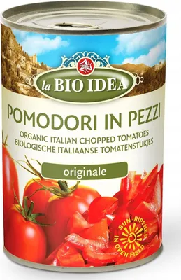 Produktbild von Geschnittene Tomaten ohne Haut, , 400 g (Dose) - LA  IDEA
