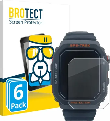 Produktbild von 6x BROTECT Schutzglas für Banlvs Smartwatch 1.73" Schutzfolie Panzer Folie Glas Display Schutz klar