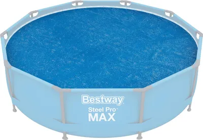 Obrázek produktu pro Bestway 58241 / 24, Solární potah na bazén, Nadzemní bazén, Kulatý, Modrá, Bestway 3.05 m, 2,89 m