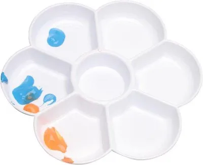 Immagine prodotto di Pallet in plastica a 7 ripiani, bianco