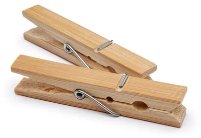 Immagine prodotto di Morsetti per bucato in legno - Set da 120 pezzi per abbigliamento e hobby