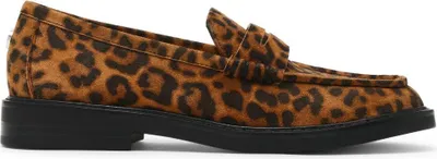 Produktbild von Kaufen Sie den Steve Madden Adison Leopard bei Kicksshop. Trendiger Damen-Slipper mit Leopardenmuster und bequemer Passform.