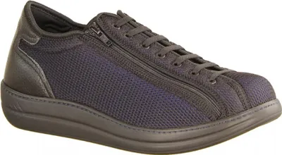 Produktbild von Damen-Halbschuh Liromed 500, Marine/Schwarz, Materialmix, NEU - Damenschuhe Prophylaxe / Diabetiker, Blau, leder/textil/stretch