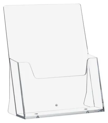 Produktbild von 5 Stück DIN A5  Prospektständer Hochformat Tischprospekthalter Flyerhalter  Flyerständer transparent