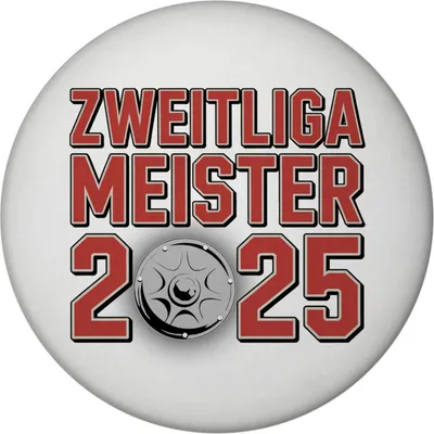 Produktbild von Köln Zweitliga Meister 2025 Magnet mit Flaschenöffner mit Meisterschale der 2.