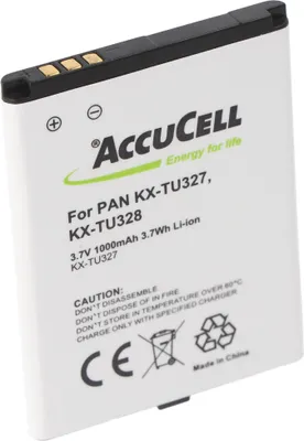 Produktbild von Akku für Panasonic KX-TU327, KX-TU328, KX-TU339BJ-LT100010 3,7 Volt 1000mAh