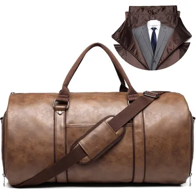 Produktbild von Faltbare Reisetasche mit Schultergurt und Fächern