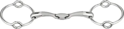 Produktbild von Sprenger SATINOX Aufziehtrense 14 mm doppelt gebrochen Edelstahl, Größe:135 mm