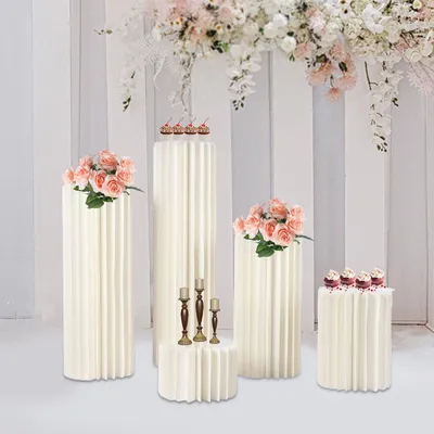 Immagine prodotto di Decorazioni per tavoli - Composizioni floreali - Centrotavola - Decorazioni per matrimoni - Decorazioni per feste - Set da 5