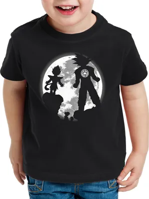 Produktbild von style3 Saiyajin Vollmond Kinder T-Shirt anime vegeta son-goku dragon