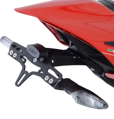 Image de Support de plaque d'immatriculation, DUCATI Panigale V4, Streetfighter V4, noir