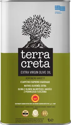 Zdjęcie produktu dla Terra Creta oliwa z Krety extra virgin Estate PDO Kolymvari 1 l