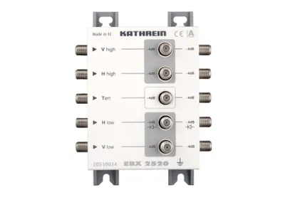 Image de KATHREIN EBX 2520 - Répartiteur d'antenne - connecteur F (W) à connecteur F (W)