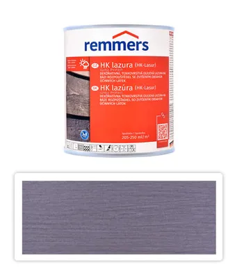 Obrázek produktu pro REMMERS HK lazura Grey Protect - ochranná lazura na dřevo pro exteriér 0.1 l Graphitgrau FT 25416
