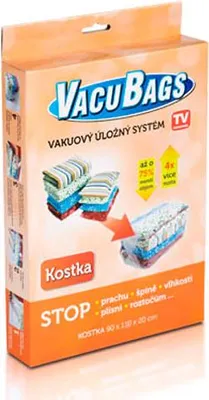 Immagine prodotto di Vacu Bags Cube - un sacco a vuoto per riporre la biancheria da letto