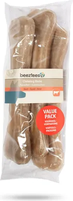 Produktbild von Beeztees Kauknochen Rinderhaut, Maße: 26,5 cm