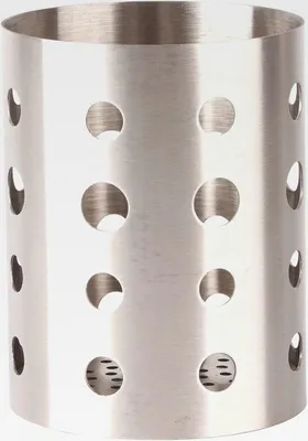 Produktbild von Kochlöffelhalter, Küchenutensilienhalter Edelstahl, Besteck Abtropfbehälter Besteckhalter Utensilienhalter Küche Besteckkorb, Besteckkorb Zum Organisieren Von Schubladen Und Arbeitsplatten 10×12,5cm