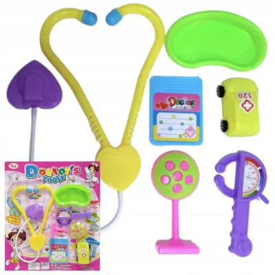 Produktbild von Kinder Arztkoffer Rollenspiel Zubehör Set