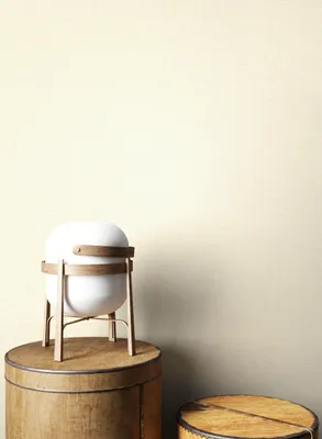 Produktbild von NEWROOM Tapete Beige Vliestapete Unifarbe - Unitapete Uni Creme  Textil Struktur  Modern