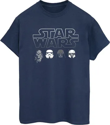 Produktbild von Star Wars - T-Shirt für Damen BI45246 (3XL) (Marineblau)