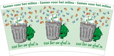 Banderole für Trashman Weiß   VB 719617