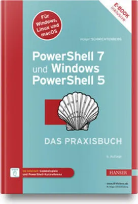 Produktbild von PowerShell 7 und Windows PowerShell 5 - das Praxisbuch
