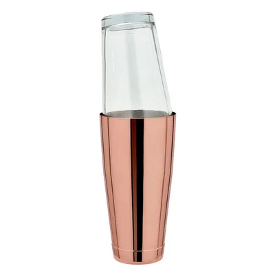 Image de Shaker Boston, acier inoxydable 304, aspect cuivre, 28 oz,
