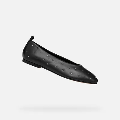Produktbild von Geox Schwarze Damenballerinas Marsilea 36,5