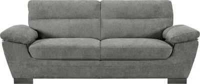 Immagine prodotto di Divano fisso in tessuto "Dallas" - 210 X 88 X 90 cm - 3 posti - Grigio